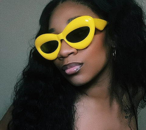 Women Sexy Lip-Shaped Sun Glasses