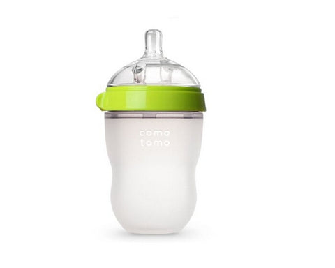 BPA free Baby Silicone Feeding Bottle