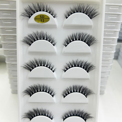 New Natural 3D Mink False Eyelashes
