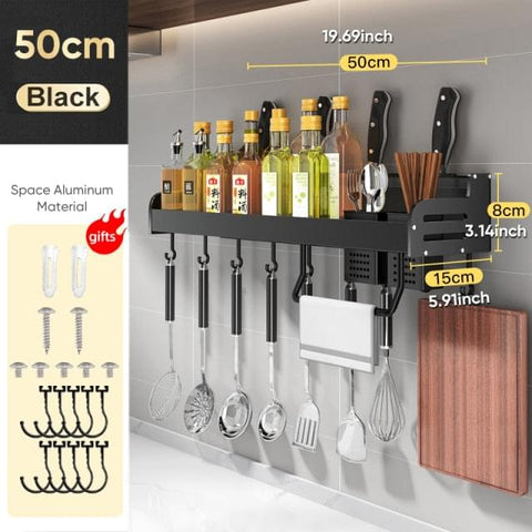 Aluminum Multifunctional Kitchen Storage Rack