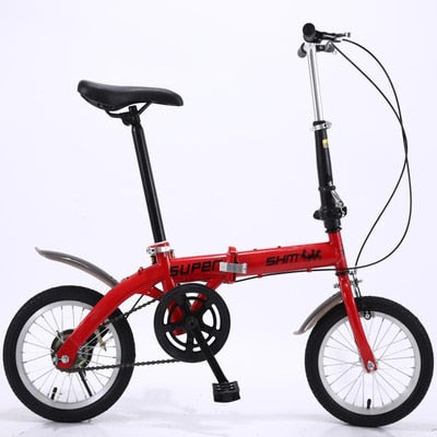 14-inch Adult Folding Bike Portable Ultralight Bicycle