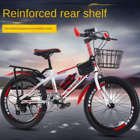 Children Mountain Bike  Variable Speed Push Bicycle