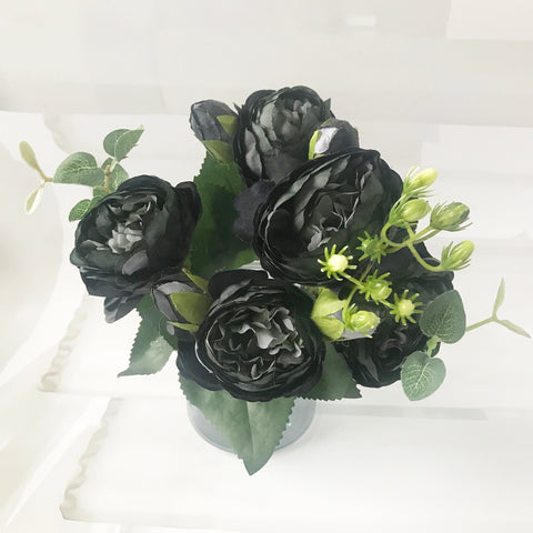 30cm Rose Pink Silk Peony Artificial Flowers