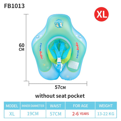 Baby Float With Canopy Swimming Ring