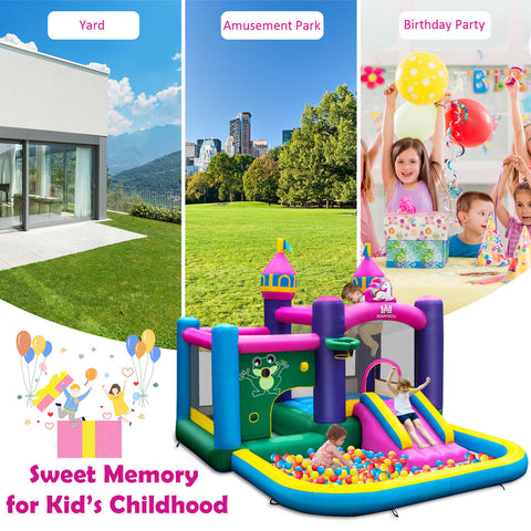 Babyjoy Inflatable Unicorn-themed Bounce