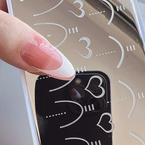 Nail Art Stamping Plate French Designs