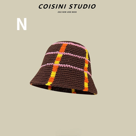 2023 Flower Crochet Bucket Hat