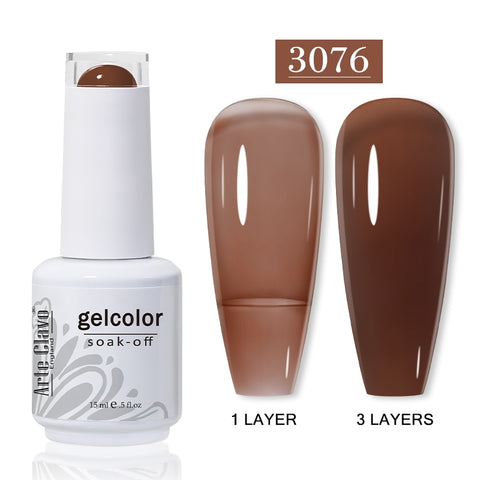 Arte Clavo 15ml Gel Nail Polishes