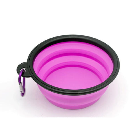 Dog Silicone Foldable Bowl