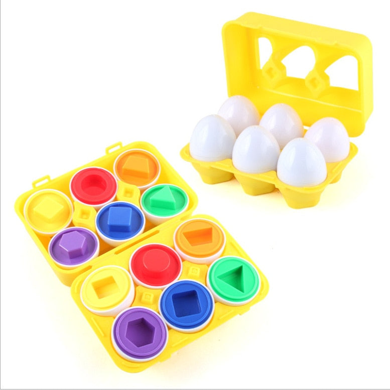 6PCS Color Shape Recognition Toddler Educational Toys