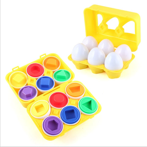 6PCS Color Shape Recognition Toddler Educational Toys