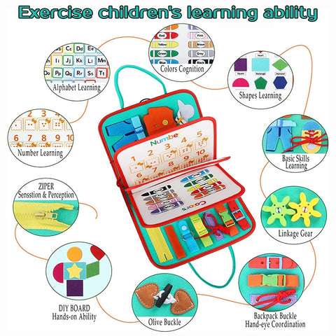 New Busy Board Montessori Toys