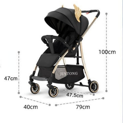 New High-view Two-way Ultra-light Stroller