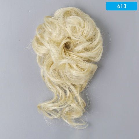 New Synthetic Hair Bun Messy Chignon