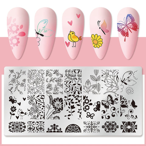 New 12*6cm 2*6cm Nail Art