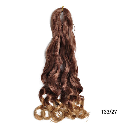 New French Curls Braiding Hair