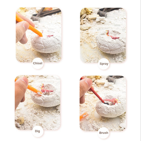 New Dinosaur Archeology Digging Toys