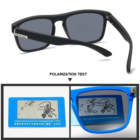 Women Fashion Square Vintage Polarized Sunglasses