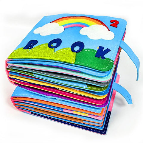 3D Toddlers Story Cloth Book Sensory toys