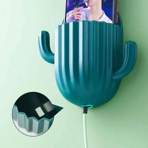 New Wall Self-adhesive Seamless Cactus Storage Rack