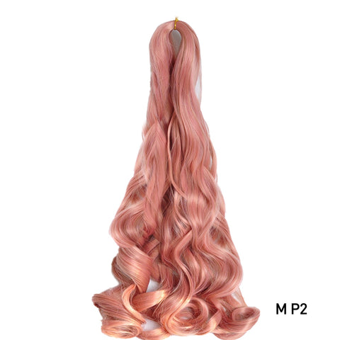 New French Curls Braiding Hair