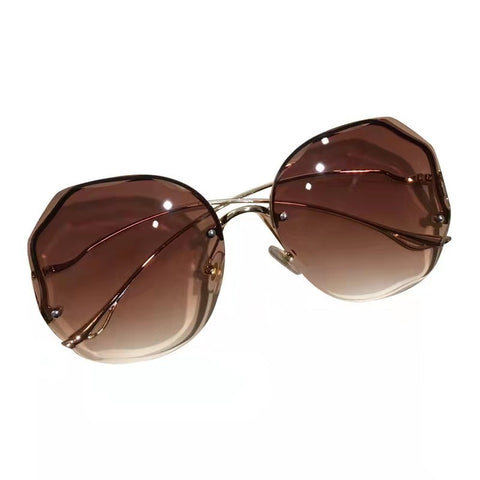 2023 Luxury Round Gradient Sunglasses