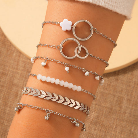 6pcs/sets Bohemian Beaded Bracelets