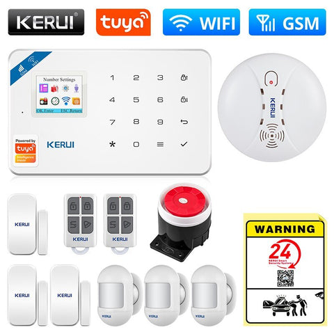 Tuya Smart WIFI GSM Security Alarm