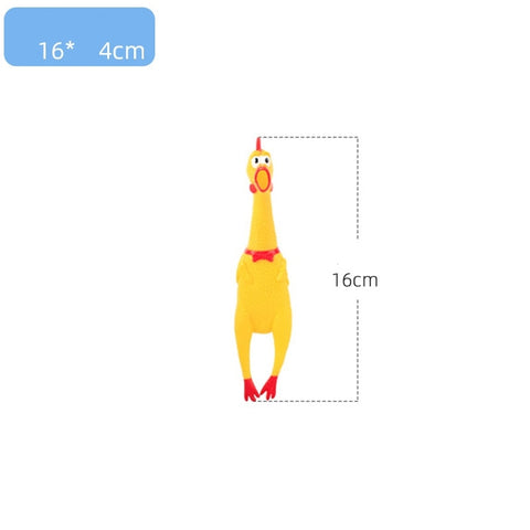 Dog Squeaky Chicken Chew Toy