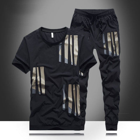 Men's Top Pants Sets Fashion 2 piece set