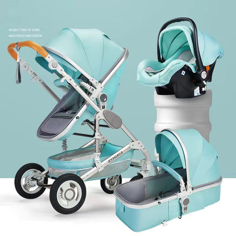 Baby stroller 3 in 1 with car seat