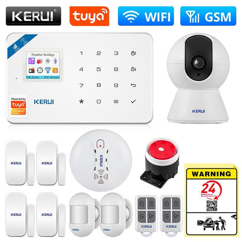 Tuya Smart WIFI GSM Security Alarm