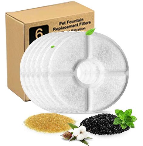 Pet Activated Carbon Filter For Water Fountain