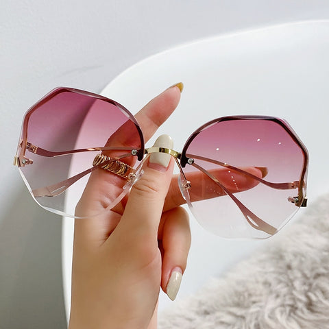 2023 Luxury Round Gradient Sunglasses