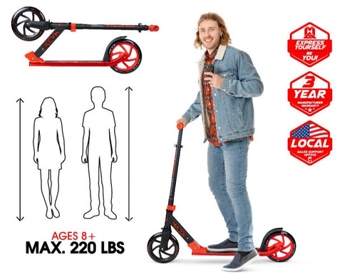 New 200mm Commuter Scooter