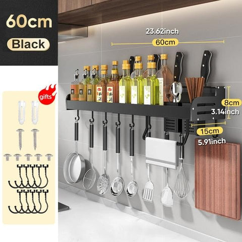 Aluminum Multifunctional Kitchen Storage Rack