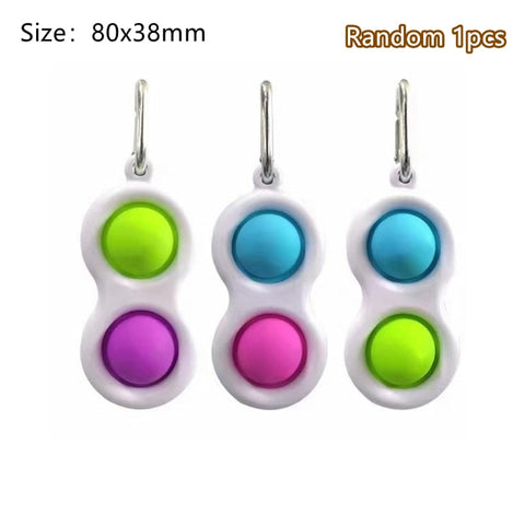 New Rainbow Ball Mini Squeeze Toy
