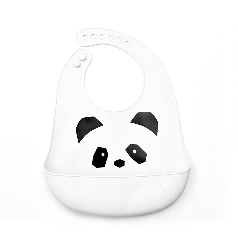 Printed Soft Baby Silicone Bibs