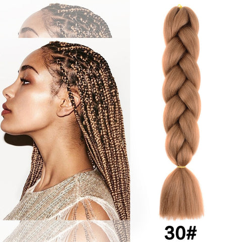 New Synthetic Jumbo Braiding Hair Extension