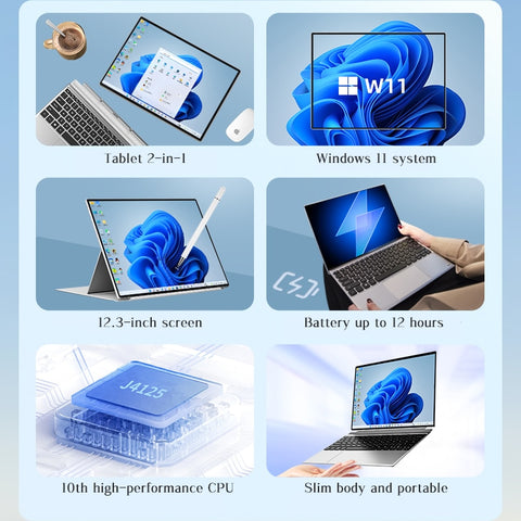 2023 new 12.3-inch HD Screen Laptop