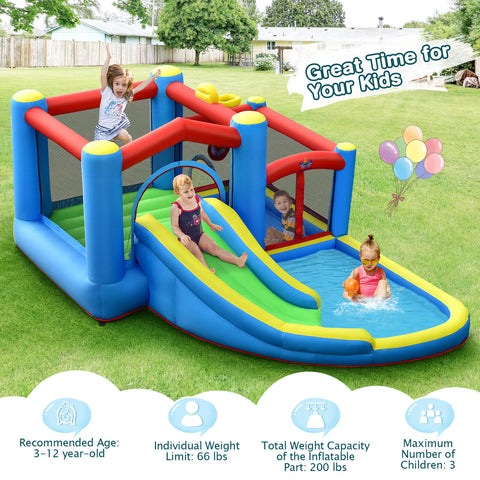 Kids Water Slide Outdoor Indoor Slide Bounce