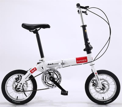 14-inch Adult Folding Bike Portable Ultralight Bicycle