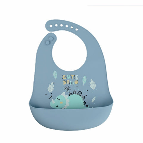 Printed Soft Baby Silicone Bibs