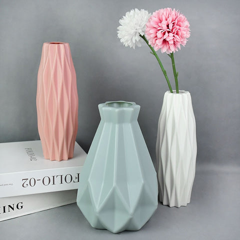 Modern Flower Plastic Vase