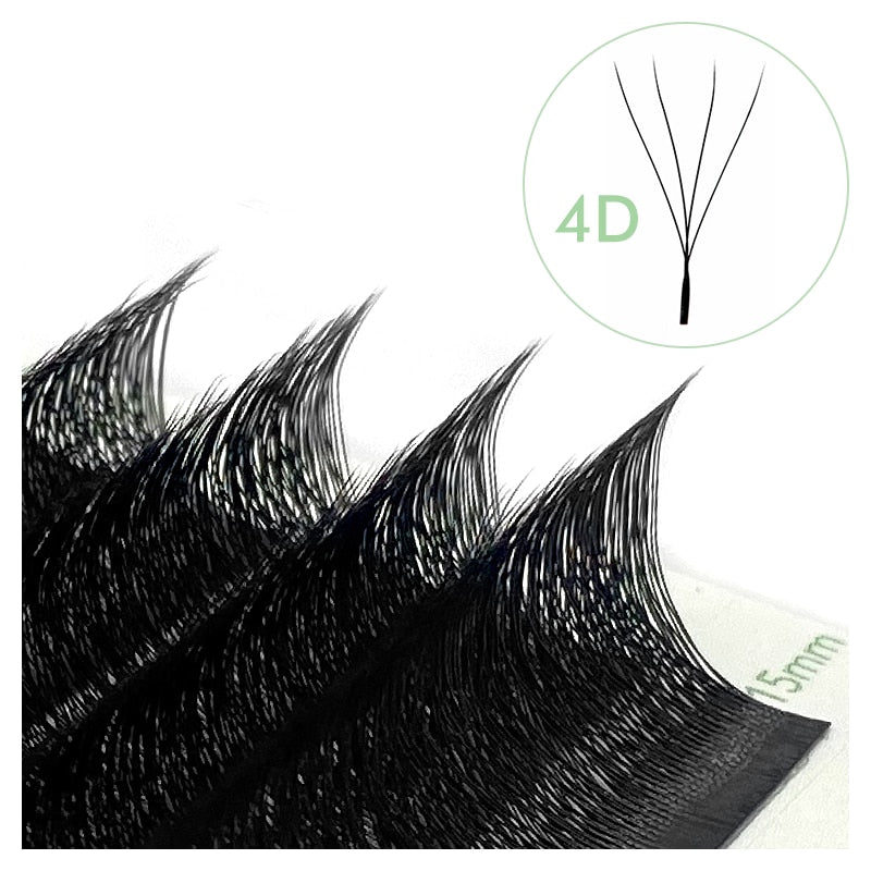 New W-Shaped 4D 5D Volume Eyelash