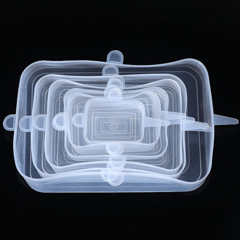 Silicone Food Wrap Bowl Lid