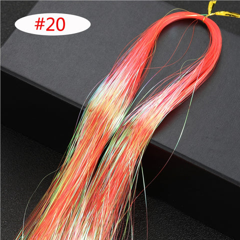Rainbow Shiny Sparkle Hair Tinsel Kit