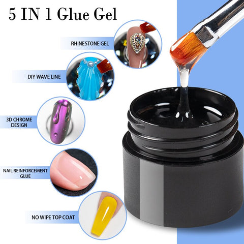 New Chameleon Flake Gel Nail Polish