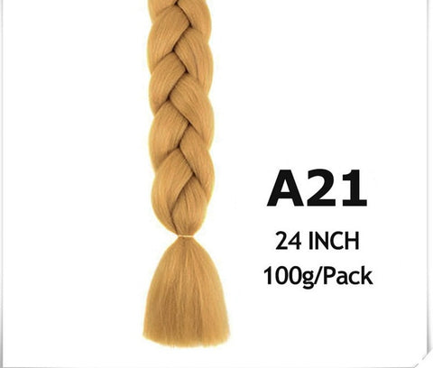 24 Inch Jumbo Braid Ombre Jumbo Hair Extension