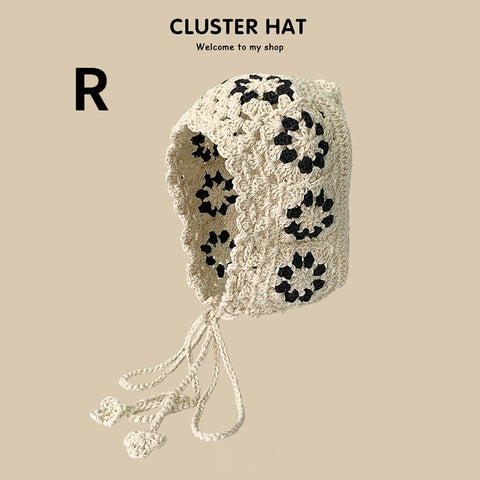 2023 Flower Crochet Bucket Hat